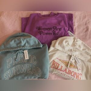 BRAND NEW WITH TAGS PACSUN SWEATSHIRTS